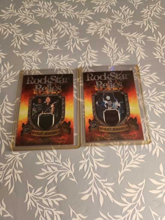 Kiss Other - RockStar Relics Authentic Memorabilia Trading Cards